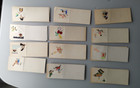 Lot Of 45 Unused Handmade Bulgaria New Year Postcards  c 1951      Aged Condition