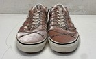 Vans X Sandy Liang Old Skool Pink Velvet Chains Sneakers Size Women 12 Men 10 5