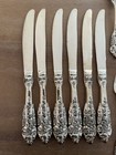    vtg F b rogers French Rose Silverware Complete Set Of 24   