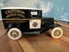 1929 Ford Panel Delivery 1 25 Scale Lockable Coin Bank California Highway Patrol