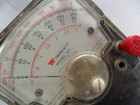 Vintage Triplett Model 310 Type 2 Analog Volt Ohm Meter Vom Hand Size W  Manual