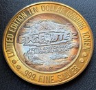 999  10 Silver Strike   Gambling Token   Edgewater Casino Laughlin Nv   Eagle