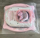 New Foldable 5-in-1 Baby Activity Walker And Rocker Pink