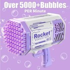 Kids Bubble Machine     Portable Outdoor Bubble Blower For Birthday Party Fun