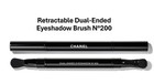 New Chanel Dual-ended Retractable Eyeshadow Brush No  200