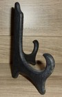 5  Display Easel Or Plate Stand Black Wood With Metal Hinges