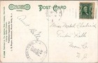 Vintage 1907 Mount Holly  New Jersey Postcard Burlington County Court House
