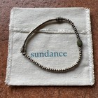 Sundance Catalog Sterling Silver Stretch Bracelet With Pouch