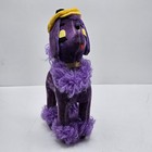 Vintage 1960s Dakin Dream Pets Purple Poodle Yellow Beret Snooty
