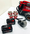 Milwaukee M18 Fuel Compact Pipe Threader Kit 2870-22 In A Packout Tool Bag