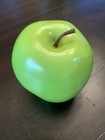 Vintage Artificial Green Apple Fake Fruit Prop 4 2 Oz