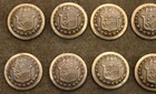 Lot Of 11 Coat Size New York Staff Officer Civil War Buttons Extra Quality