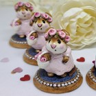 Wee Forest Folk C-6 Flower Girl  pink Dress 