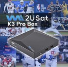 Super Box S6 6k We2usat K3 Pro Android Tv Box Smart Wifi Voice Remote Radio