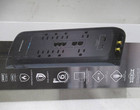 Monster Black 8 Outlet Power Strip -  4050 Joule - Usb-a   Usb-c Ports