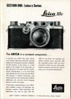 Instructions For The  Use Of The Leica Camera Models C  F   G  Reprint 72 Pages