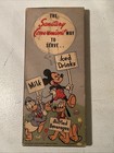 1950s Mickey Mouse Sunshine Straws With The Original Box Walt Disney Cartoon Nos