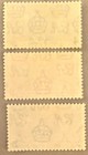 Hong Kong 151-153   1937 Kgvi Coronation Stamp Set   Mh