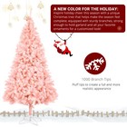 6 Ft Artificial Christmas Tree  Unlit Christmas Pine Tree With 1000 Branch Tips