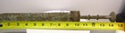 Chinese Warring States Short Bronze Sword With Jade Taotie Inlay   Inscription