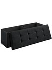 Xyhlc-songmicshome 43 Inches Folding Storage Ottoman Bench Ottoman With Storage