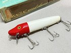 Heddon Wood Classics Vamp Lure With Box Red And White