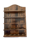 Wood Thimble Trinket Display Shelf 10 1 2 l X 7 w Cottage Country Rustic