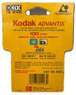        Vtg Kodak Advantix 100 Bright Sun Color Print Camera Film 25 Exp - New       