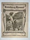 1918 Kvinden Og Hjemmet Scandinavian Magazine Lot Wwi Danish American Ephemera