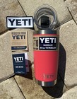 Yeti Rambler 20 Oz Tumbler   W magslider Lid  Bimini Pink 100  Authentic Yeti