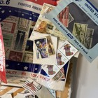 Vintage U s  Stamp Collection Lot Albums Packets Used   Unused 1900s   1990s