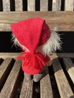 Vintage Swedish Tomte Figure Made In Sweden Wood Wooden Elf Gnome Hand Made Cute