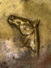 Vintage Brass Virginia Metal Crafters Horse Dish Ashtray Trinket Tray Decor