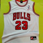 Michael Jordan Signed Autographed Chicago Bulls Jersey White With Coa
