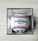 Ny Mets Mike Piazza Signed Mlb Baseball Rare    merry Christmas    Inscription Hof