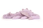Jellycat Plush Lavender Dragon Purple Nwt  
