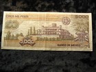 Old World Currency Note Mexico 5000 Pesos 1989 P88 Children Heroes