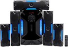 1000w 5 1 Channel Home Theater System With Bluetooth Usb Subwoofer Led Remote