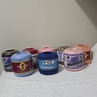Aunt Lydia s Crochet Thread Size 10 Multi Colors 100  Cotton Mixed Lot Of  8 