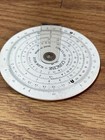 Vtg Concise Circular Slide Rule  28 Japan Fmc Corp With Case Very Good Condition
