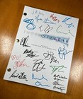Interstellar Script Signed- Autograph Reprints- 156 Pages- Christopher Nolan
