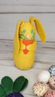 Vintage Lot Bunny Rabbit Dolls Plush Toys Carrot Turnip Quail Eggs