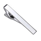 2 2  Inches Silver Stainless Steel Tie Clip Bar Necktie Silver Mens Clasp Clamp
