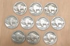Buffalo Nickels Lot Of 10  Random Dates 