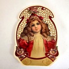 Vintage German Embossed Die Cut Scrap Lot Baby Floral Victorian Craft Ephemera