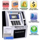 Talking Atm Piggy Bank Electronic Money Safe Toy