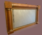 Regency Period Overmantel Mirror Birdseye Maple