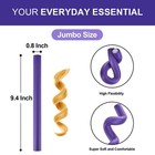 Heatless Hair Curlers Jumbo Flexible Curling Rods Bendable Twist Flexirod Soft F