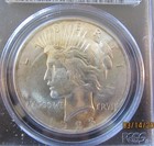 1923-p Peace Dollar Pcgs Ms-65 Flashy Luster Hints Of Album Tone - Pq  