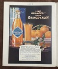 1920 Coca Cola   Orange Crush Color Print Ads - Life Magazine  May 6  1920